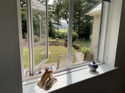 Looking out to the garden at Maranatha